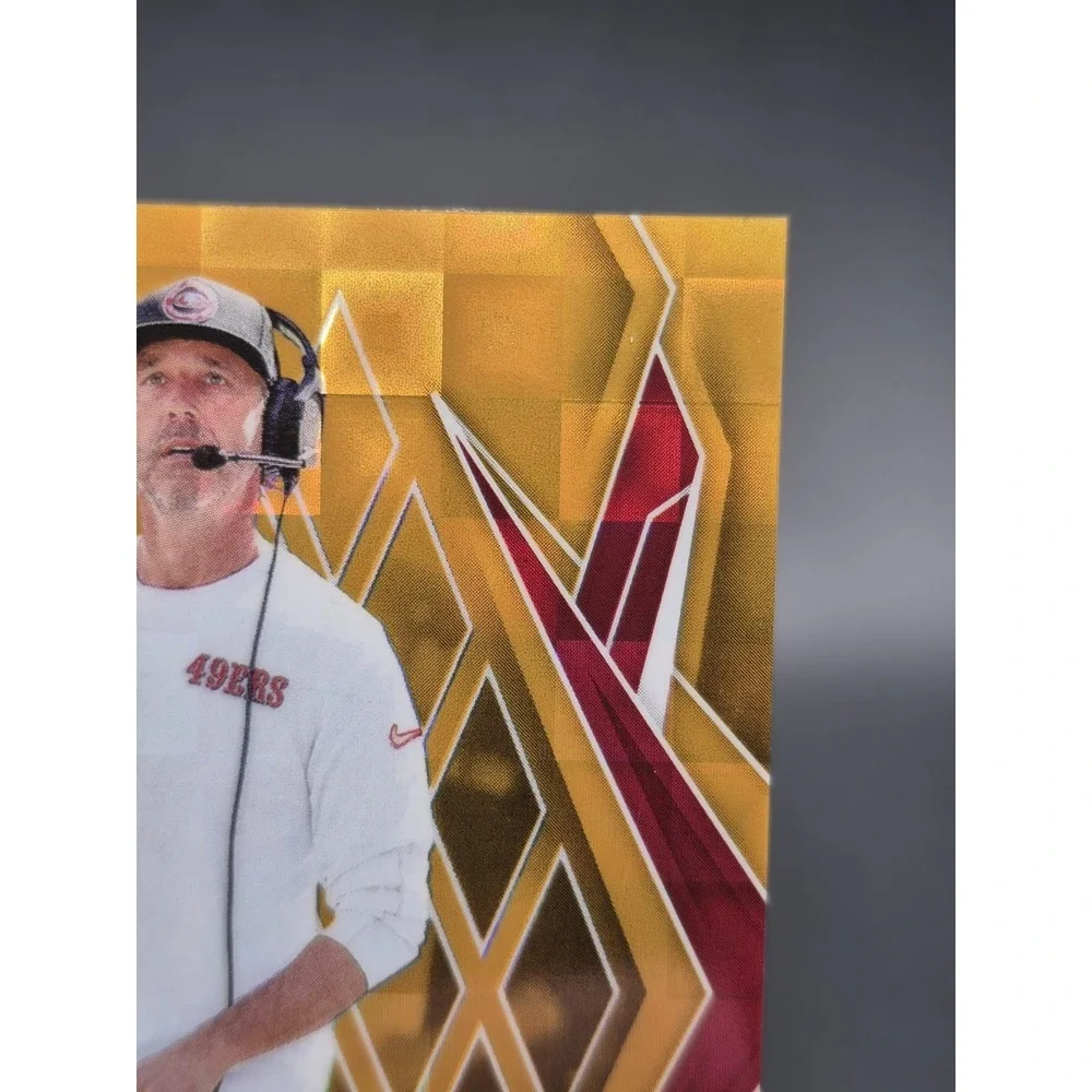 2025 Panini Phoenix Kyle Shanahan #120 Gold Pandora /10 SSP CASE HIT SF 49ers